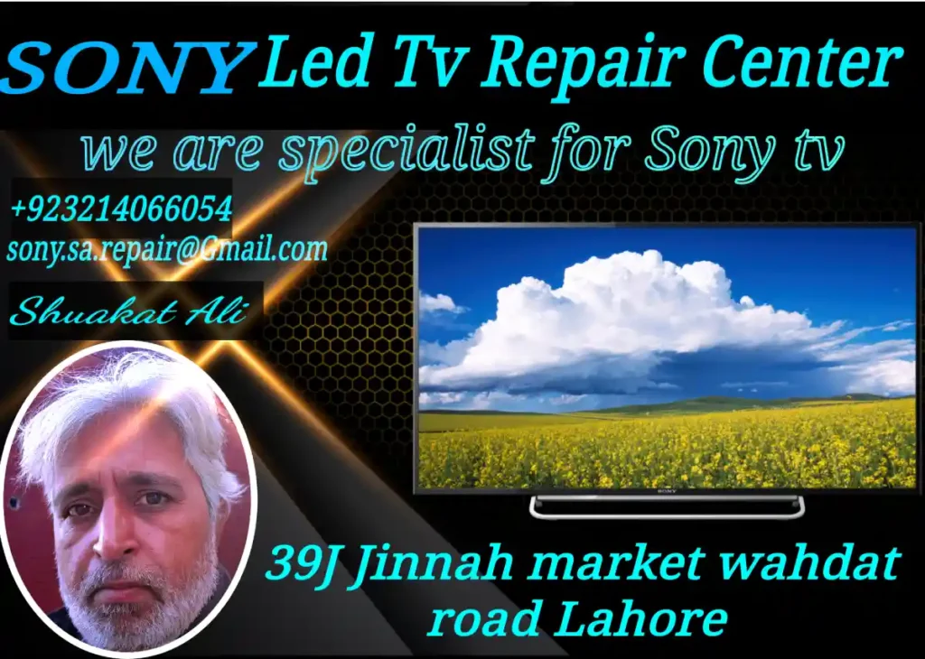 sony led tv repair center