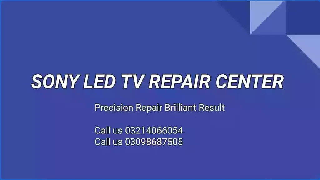 Expert Sony led TV Repair Center
