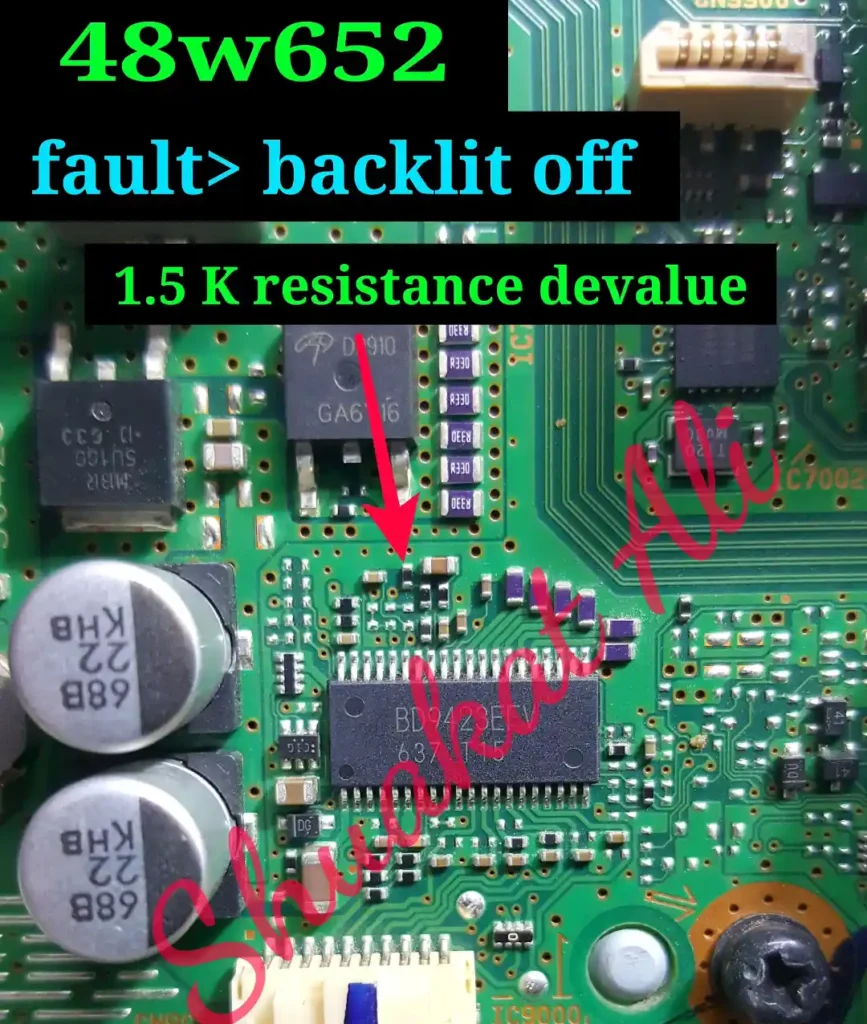 klv-48w652d_backlight fault
