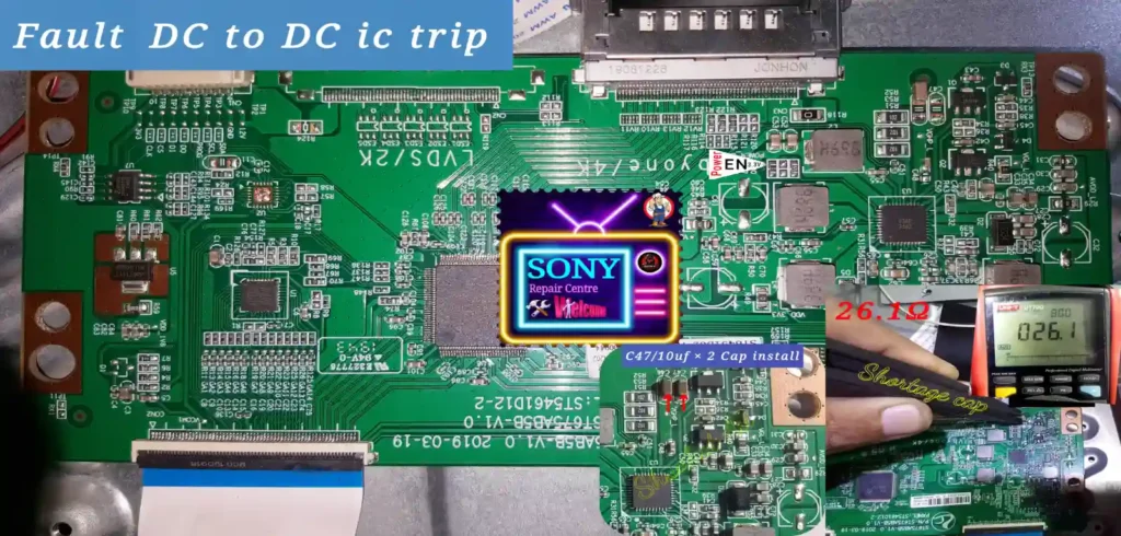 Expert Sony led_ST5461D12-2 Panel fault