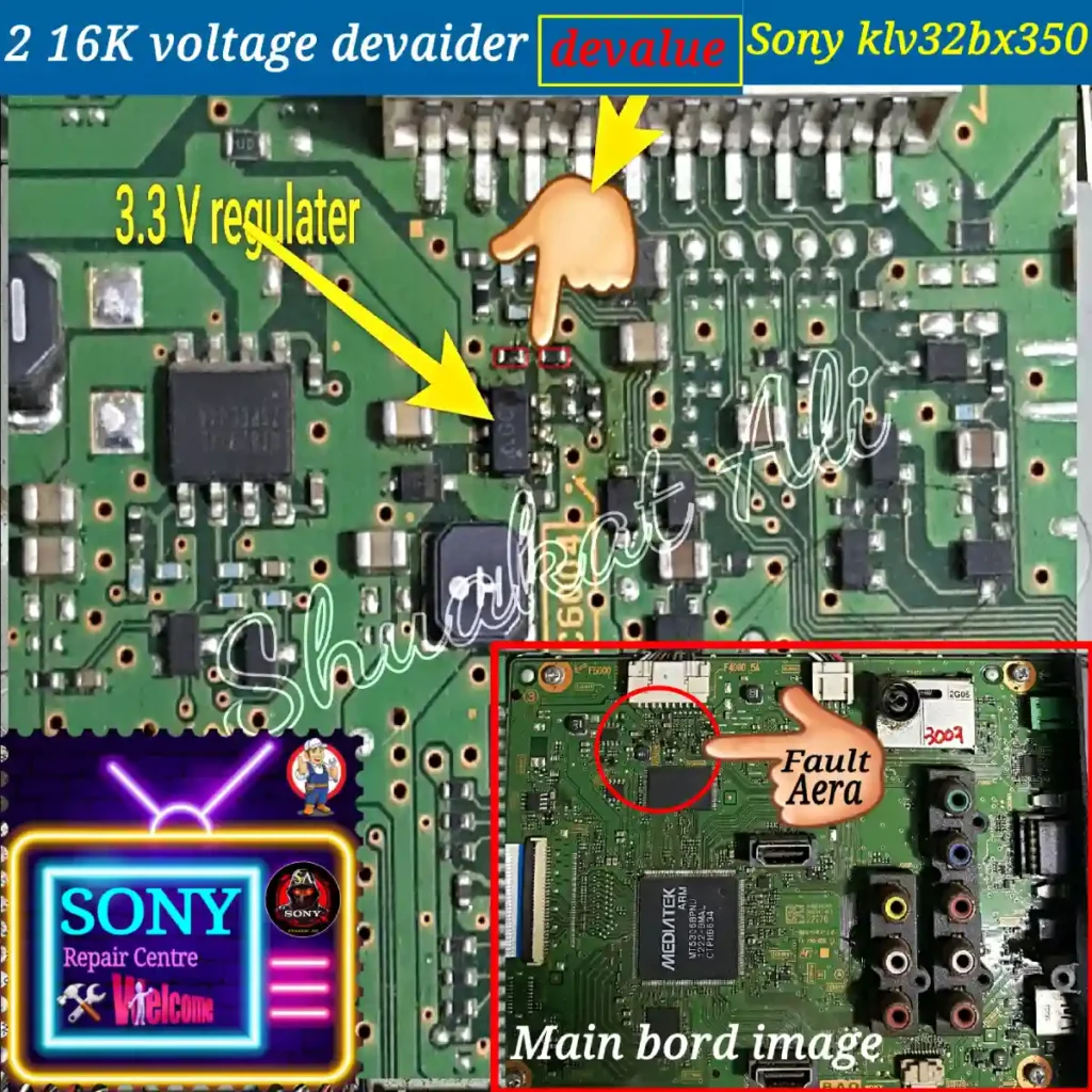 Fix klv32bx350 dead fault