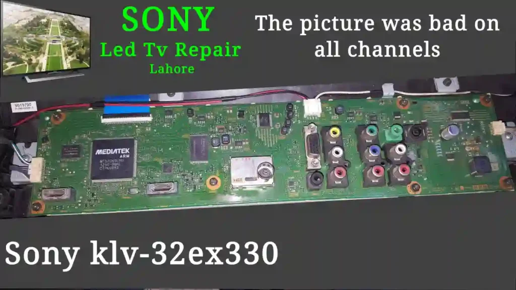 Klv-32ex330 picture distortion
