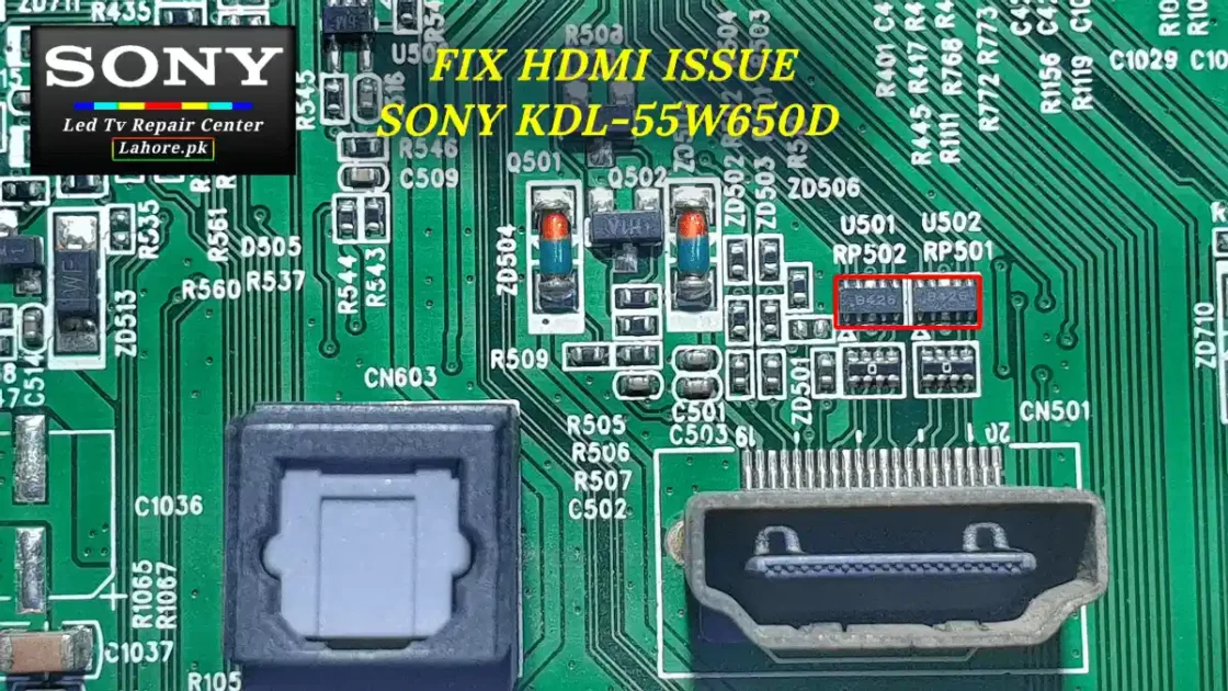 How to Fix HDMI Issue on Sony KDL-55W650D